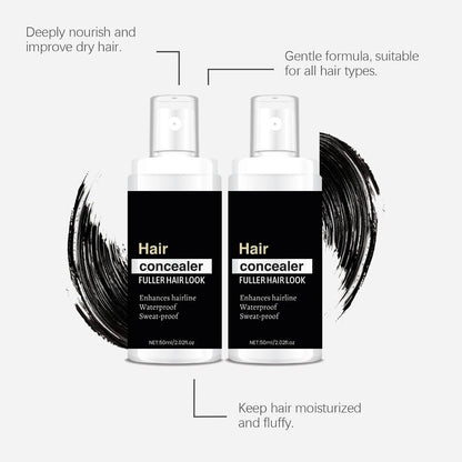 Hair Concealer | Waterproof & Sweat-Proof Powder for Fuller Hair Look